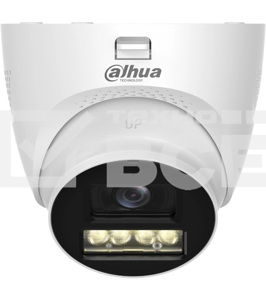 Камера видеонаблюдения аналоговая Dahua DH-HAC-HDW1200TQP-IL-T-0280B 2.8-2.8мм цв.