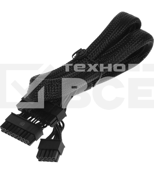 Блок питания Chieftec BDF-1000C, 1000Вт, 80 PLUS Bronze, 140мм, модульный, черный