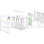 Корпус Ocypus Gamma C54 WH ARGB, Mini-Tower, белый, 3 x 120 мм, фото3