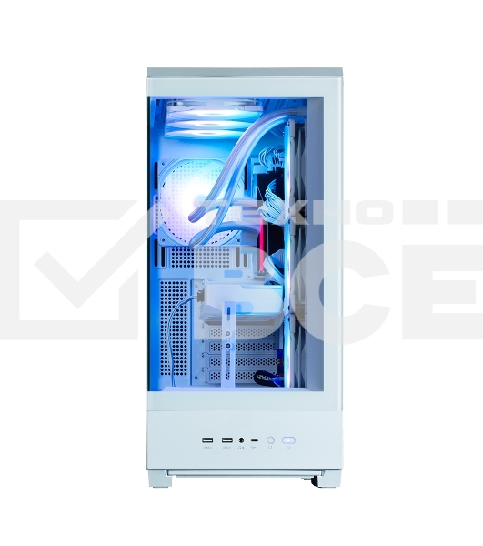 Компьютерный корпус ZALMAN P50 DS, ATX, WHITE, WINDOW, 2x3.5
