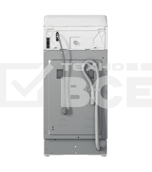 Стиральная машина Whirlpool TDLR 55130S EU/N белая, загрузка вертикальная, 5.5кг, 1200 об/мин., класс: A