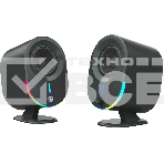 Колонки Оклик OK-303A 2.0 черный 20Вт BT, фото2