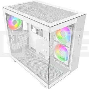 Компьютерный корпус Montech King 65 белый без БП ATX 2xUSB3.0 audio bott PSU