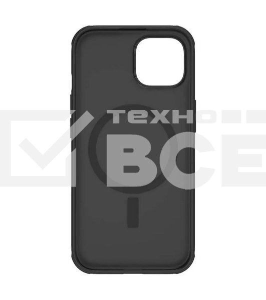 Чехол Super Frosted Shield Pro Magnetic Case, черный, (AP IP15)