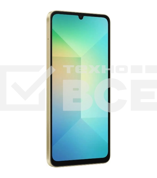Смартфон Samsung Galaxy A06, 4/64Gb, золотистый