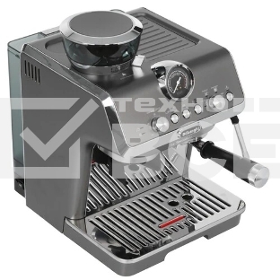 Кофеварка рожковая DeLonghi EC9255.T титан, исп. кофе - зерновой/молотый/чалды, 1.7 л, 1400 Вт, 15 Бар