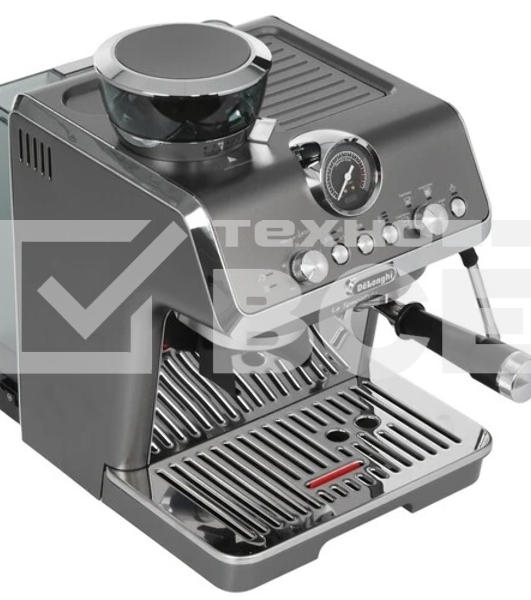 Кофеварка рожковая DeLonghi EC9255.T титан, исп. кофе - зерновой/молотый/чалды, 1.7 л, 1400 Вт, 15 Бар