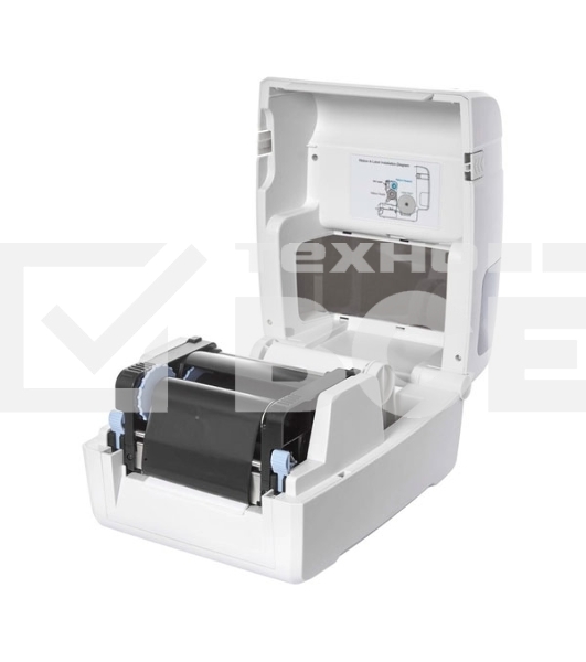Принтер этикеток термотрансферный iDPRT iT4S 203 dpi, 152 мм/сек, USB, Ethernet, белый