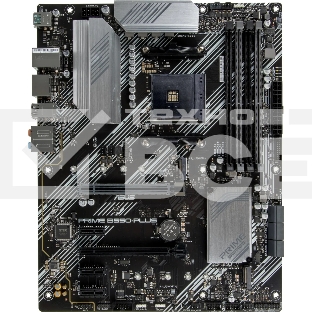 Материнская плата ASUS PRIME B550-PLUS, AM4, AMD B550, 4xDDR4, 6xSATA, 2xM.2, 1xPCIe 3.0 x16, 1xPCIe 4.0 x16, 3xPCIe x1, 1xDP, 1xHDMI, 1x 1Gb LAN, 1xUSB 3.2 Gen 2, 4xUSB 3.2 Gen 1, 2xUSB 2.0, 5x3.5 мм, 7.1, ATX