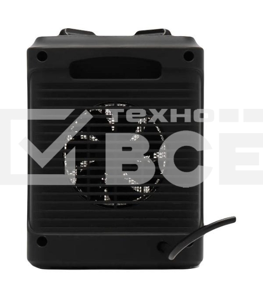 Тепловентилятор Sakura SA-0558, черный, 1500 Вт, 20 м2, термостат