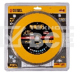 Диск алмазный сплошной Denzel супертонкий, 250 х 25,4 мм, горячее прессование, мокрое резание, фото6