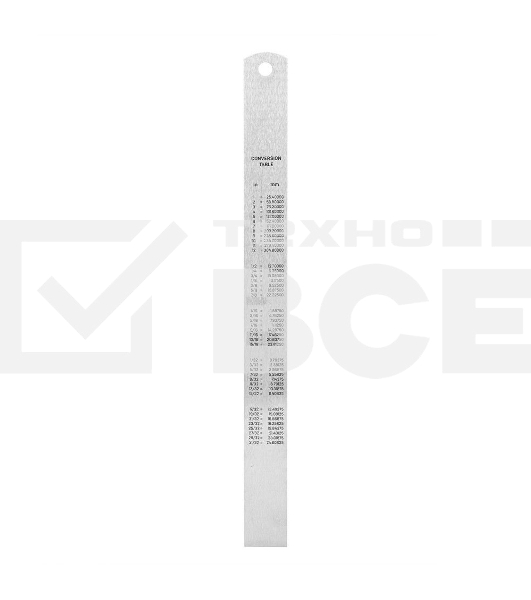 Линейка стальная Deli DL8020Y 200мм нержавеющая сталь