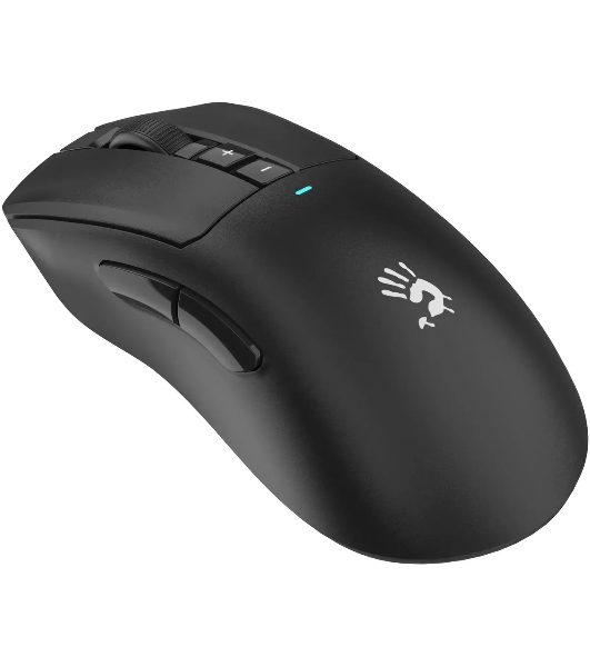 Мышь беспроводная A4Tech Bloody R73 Ultra черный оптическая 20000dpi беспров. USB-C 7but (R73 ULTRA BLACK)