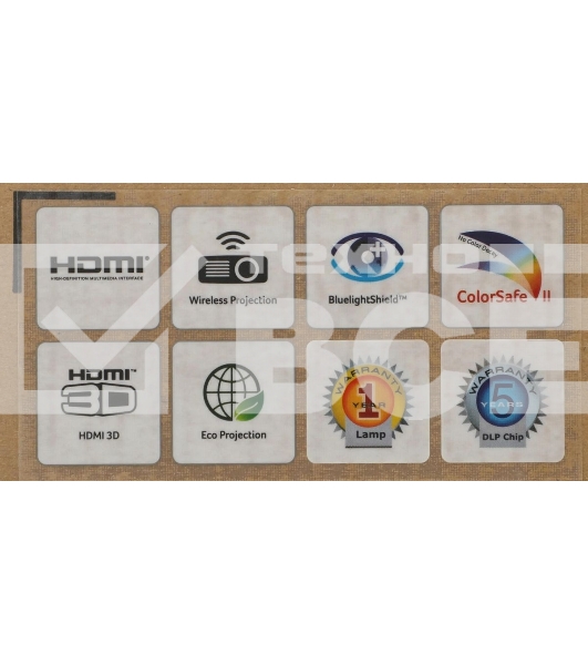 Проектор Acer X1228i, DLP 3D, XGA, 4500Lm, 20000/1, HDMI, Wifi, 2.7kg, Euro Power EMEA