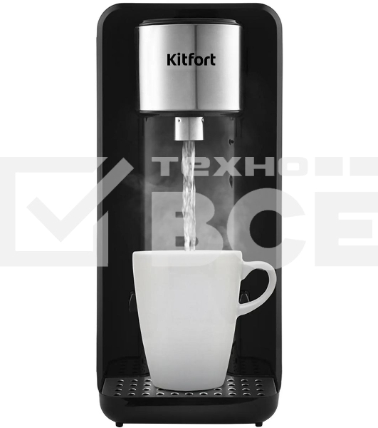 Термопот Kitfort КТ-2504 2.5л. 2000Вт черный/серебристый