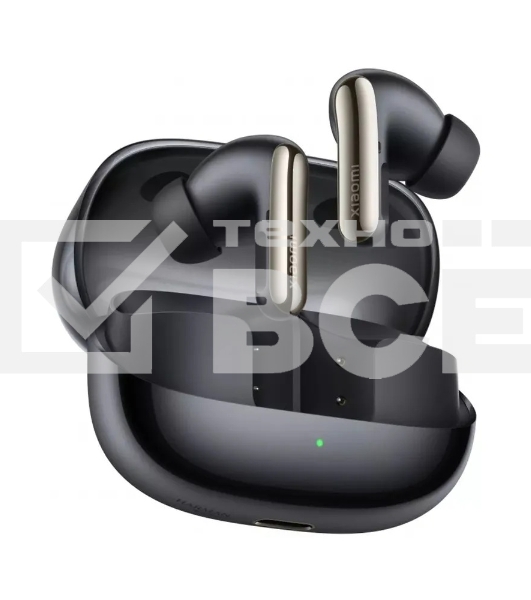 Наушники TWS Xiaomi Buds 5 Pro черный, внутриканальные, Bluetooth, активное шумоподавление, до 10 ч