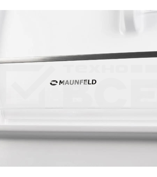 Холодильник Maunfeld MFF185SFW белый двухкамерный 213/104л морозилка снизу