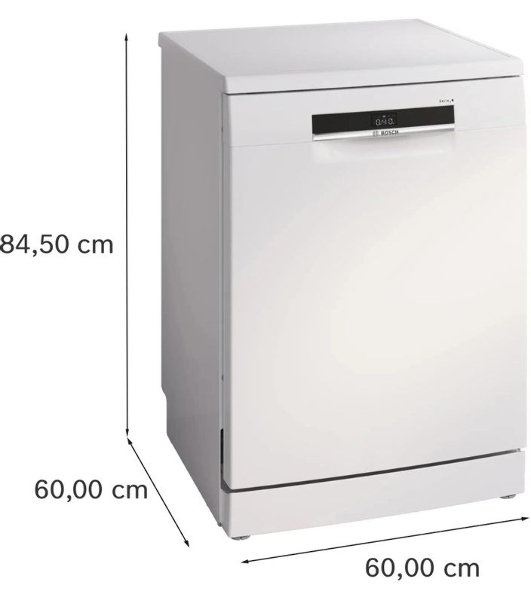 Посудомоечная машина Bosch Serie 6 SMS6EMW38Q, белый, 60 см, 13 компл., 46 дБ, класс А