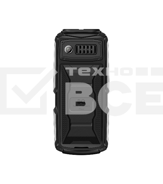 Мобильный телефон BQ 2830L Tank Connect Max черный/серый