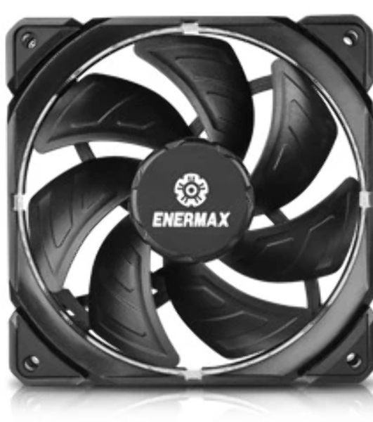 Вентилятор корпусной Enermax T.B. Silence ADV, 120 мм, 300-1500 об/мин, 7-15.8 дБ, 4 pin PWM, без подсветки