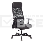 Кресло руководителя Бюрократ T-995/BLACK черный TW-01, искусственная кожа, крестовина металл, фото 1