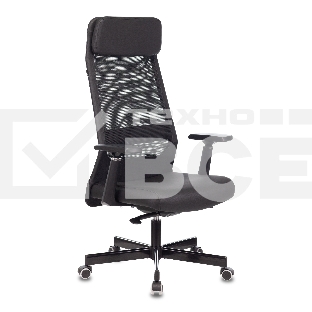 Кресло руководителя Бюрократ T-995/BLACK черный TW-01, искусственная кожа, крестовина металл