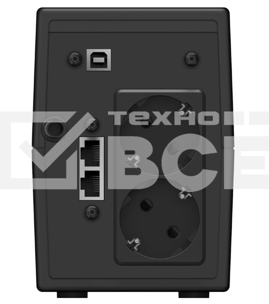 Источник бесперебойного питания Ippon Back Power Pro II Euro 650 360Вт 650ВА черный