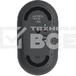 Мышь беспроводная Logitech Pebble M350 графитовый, 1000 dpi, радиоканал, Bluetooth, USB, кнопки - 3, фото24