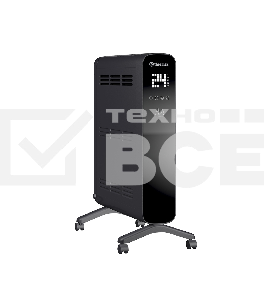 Конвектор Thermex Alto 1500 Wi-Fi черный