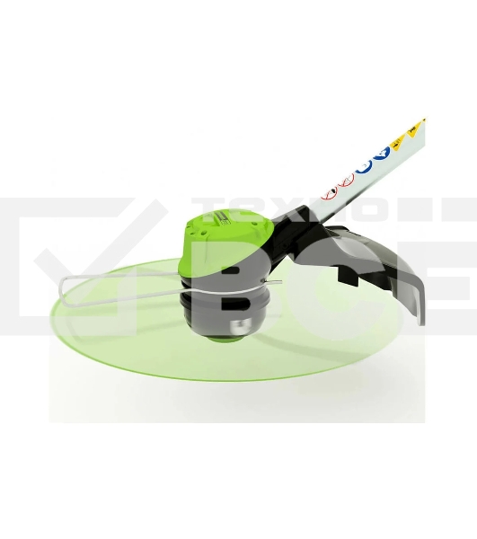 Триммер аккумуляторный Greenworks GD60LT, 60V, 40 см, бесщеточный, без АКБ и ЗУ (2108307)