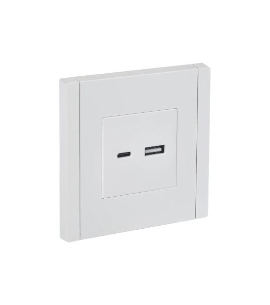 Розетка IEK FORTE&PIANO FP250 USB A+C 3,1А белый