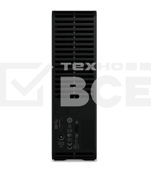 Внешний жесткий диск Western Digital WDBWLG0200HBK-EESN Elements Desktop, 20Tb, 3.5', USB 3.0, Черный