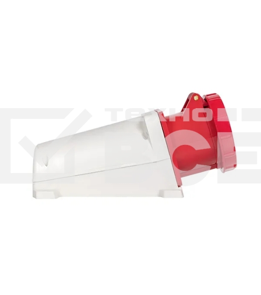Розетка стационарная наружная EKF 135 ps-135-63-380 63А 380В 3P+РЕ+N IP67