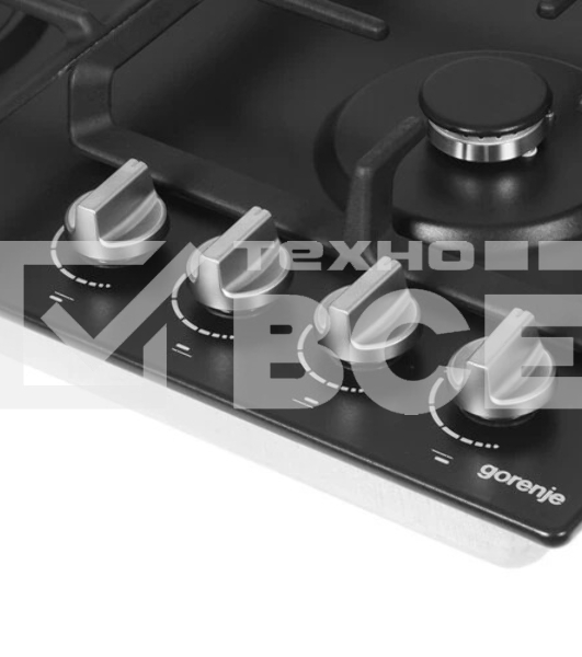 Газовая варочная поверхность Gorenje GW641EXB черный