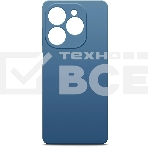 Чехол (клип-кейс) BoraSCO для Tecno Spark 20/20C/Go 2024/Pop 8 Microfiber Case синий, фото 1