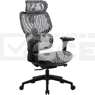 Кресло компьютерное Cactus CS-MC555-GY черный/серый, сетка
