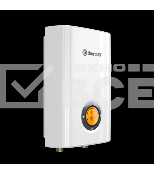 Водонагреватель проточный Thermex Topflow 8000, 8000Вт белый