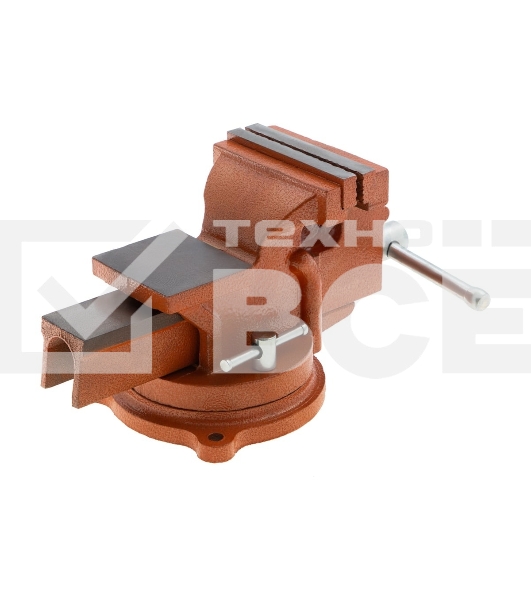 Тиски слесарные Sparta 100мм поворотные с наковальней