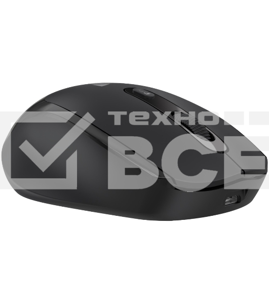 Мышь беспроводная Defender Vision MS-376 черный, 1600 dpi, радиоканал, Bluetooth, USB, кнопки - 4