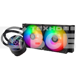 Жидкостная система охлаждения Silverstone SST-NP240-ARGb G53NP240ARGb020 черный