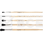 Набор кистей Silwerhof Color белка имитация (набор 5шт) круглая №1-5, деревянная ручка, фото3