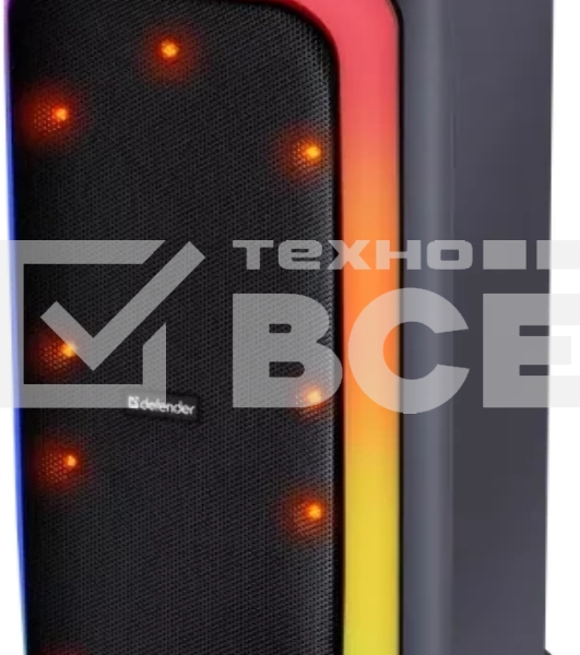 Портативная колонка Defender Orion (60Вт, BT/FM/TF/USB/MIC/Light)