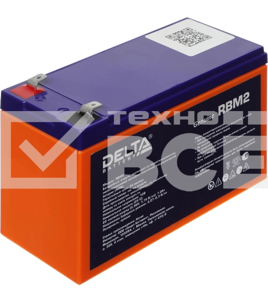 Модуль батарейный аналог RBC2 Delta RBM2