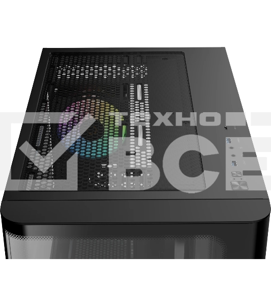 Компьютерный корпус Ocypus Iota C70 BK Curve ARGB Digital (Iota-C70-BKD400CD-GL)