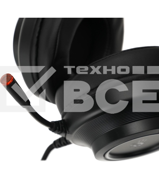 Гарнитура проводная с микрофоном A4 Bloody G528C черный 1.8м мониторы USB оголовье (G528C)