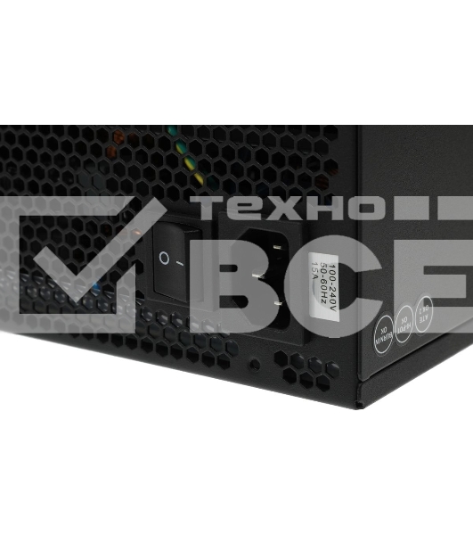 Блок питания Chieftec BDF-1000C, 1000Вт, 80 PLUS Bronze, 140мм, модульный, черный