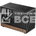 Корпус DeepCool CH260 Wood, Micro-Tower, чёрный, фото 1