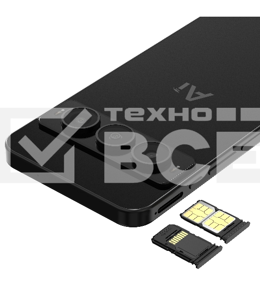 Смартфон Rikor Neuro S3 6/128Gb черный