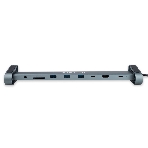 Док-станция Gembird UHB-D5, USB Type-C, 3xUSB 3.1, Type-C PD87W, Jack 3.5, SD/TF, HDMI, RJ45, USB Type-C, USB, фото6