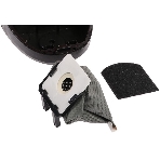 Пылесос Kelli KL-8014 красный/черный, 360/2000 Вт, уборка сухая, пылесборник мешок 1,5 л, фото5